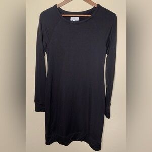 Lou & Grey Black Long Sleeve Dress